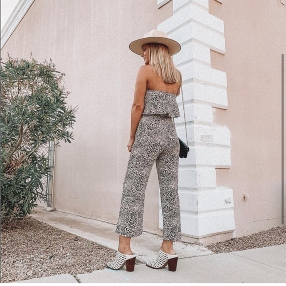 Leopard pants set - image 1